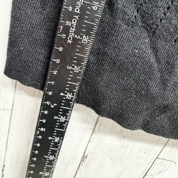 Twelfth Street by Cynthia Vincent Sweater Women Sz PS Ruffle Neck Long Sleeve - Picture 7 of 9